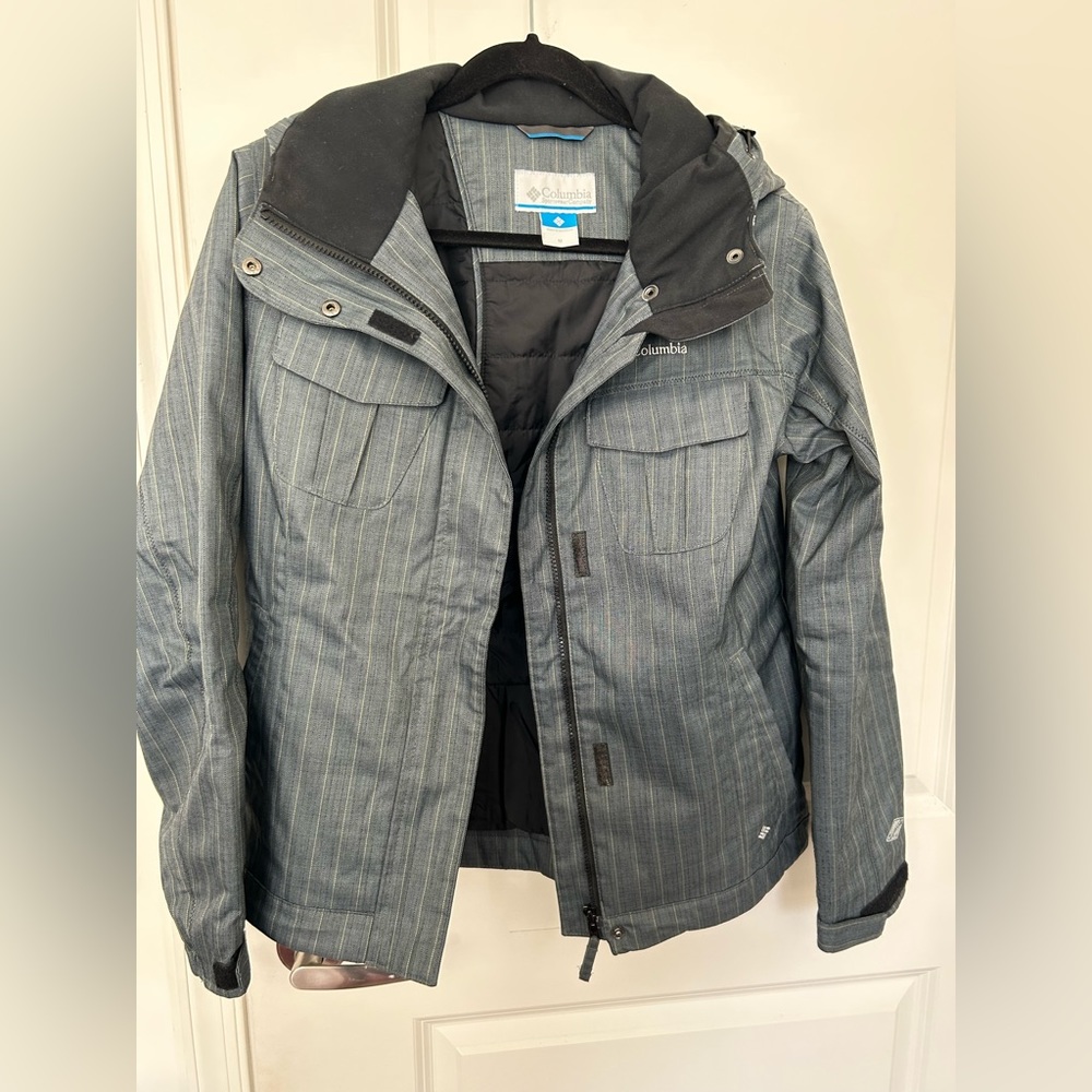 Columbia grey jacket size medium